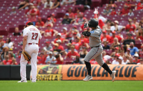 Marlins Reds Baseball